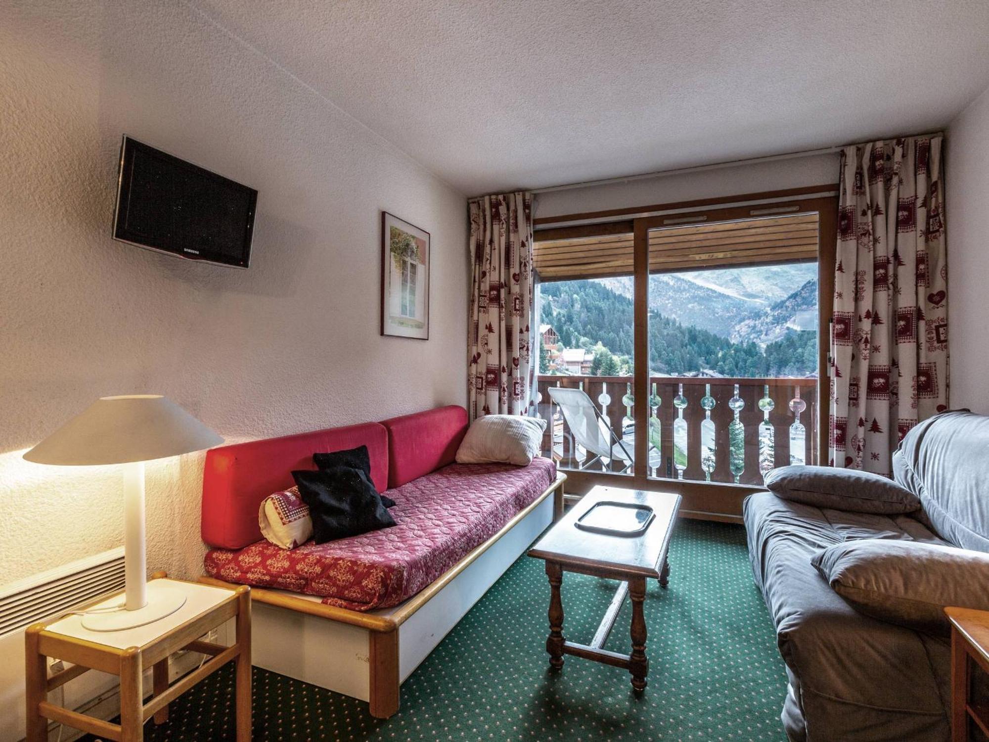 Appartement Confortable A Meribel, 6 Couchages, Balcon Expose Sud - Fr-1-355-57 المظهر الخارجي الصورة